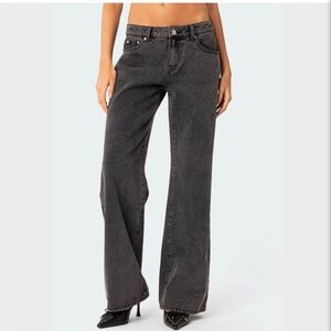 black wash edikted jeans